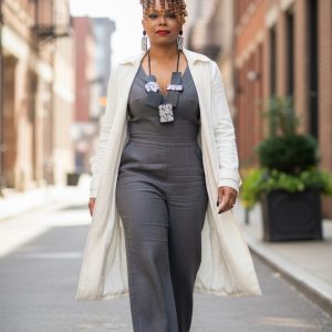 Adjustable Black Wax Cord with Assorted Shapes & Black Wood